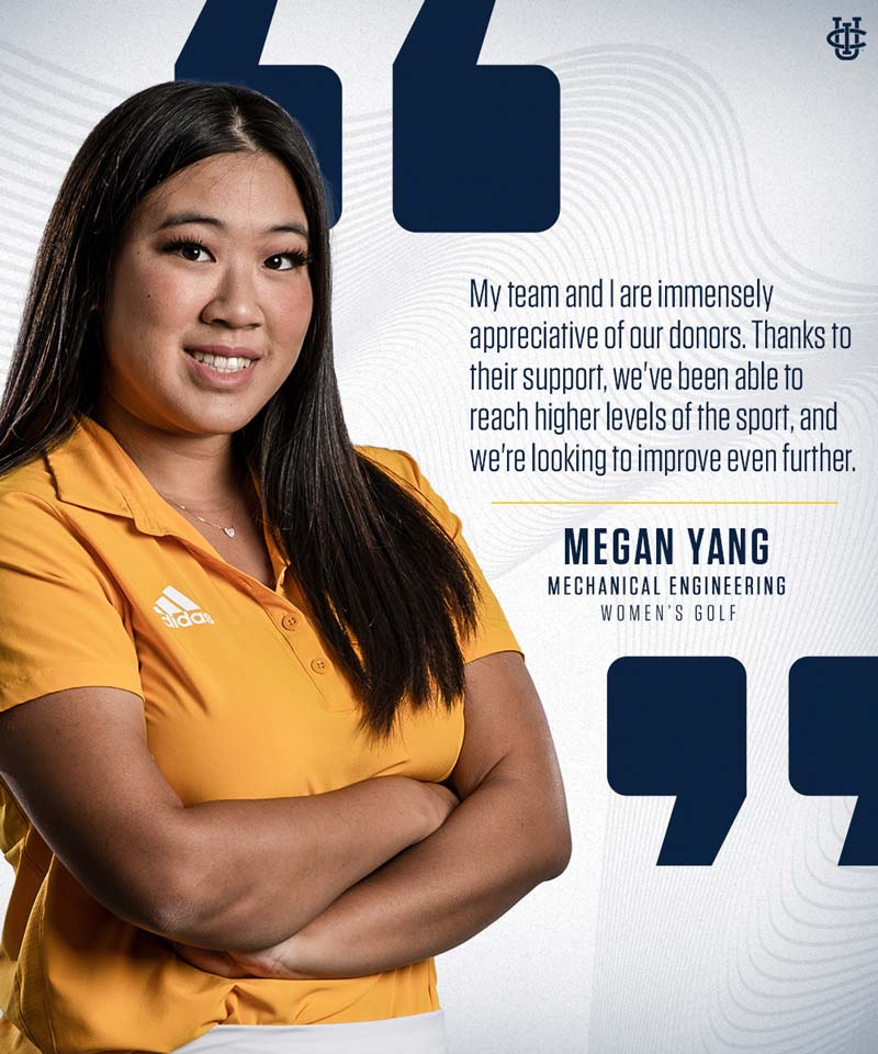 Megan Yang with quote