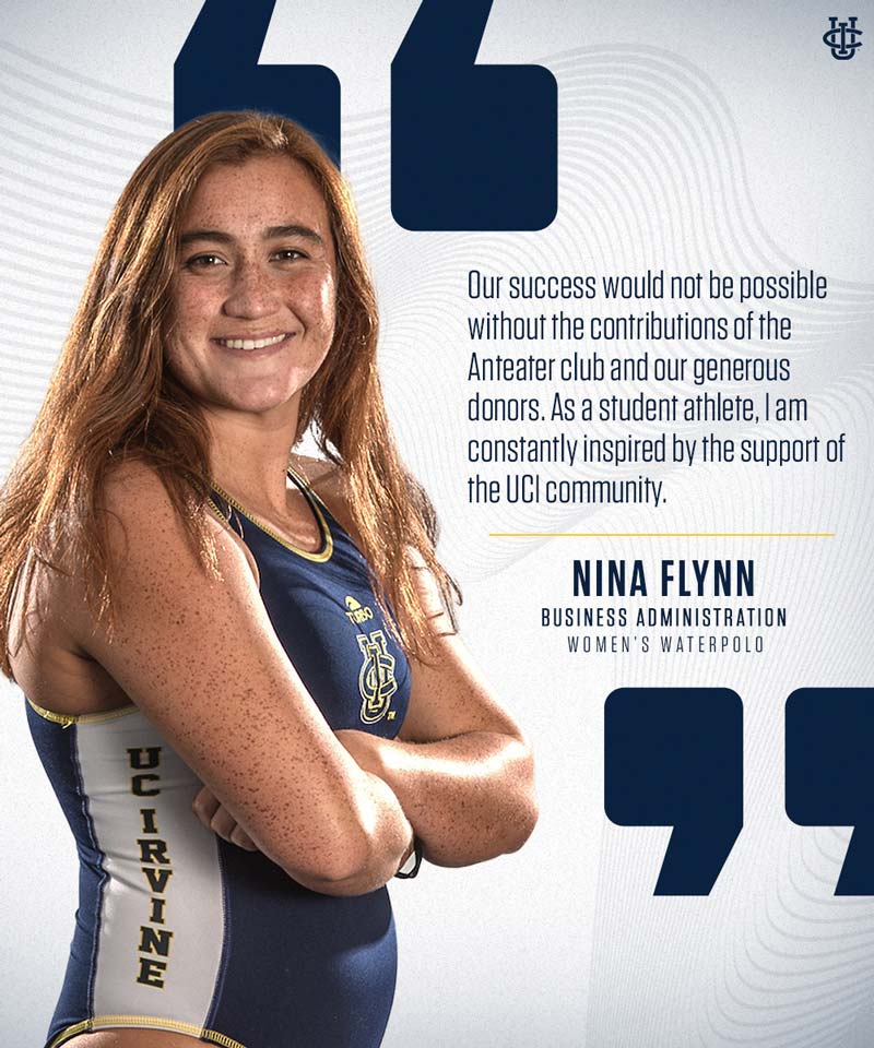 Nina Flynn with quote